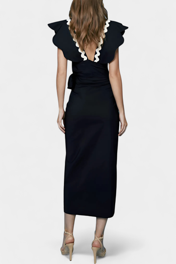 Fabiana | Top Elegante con Volantes