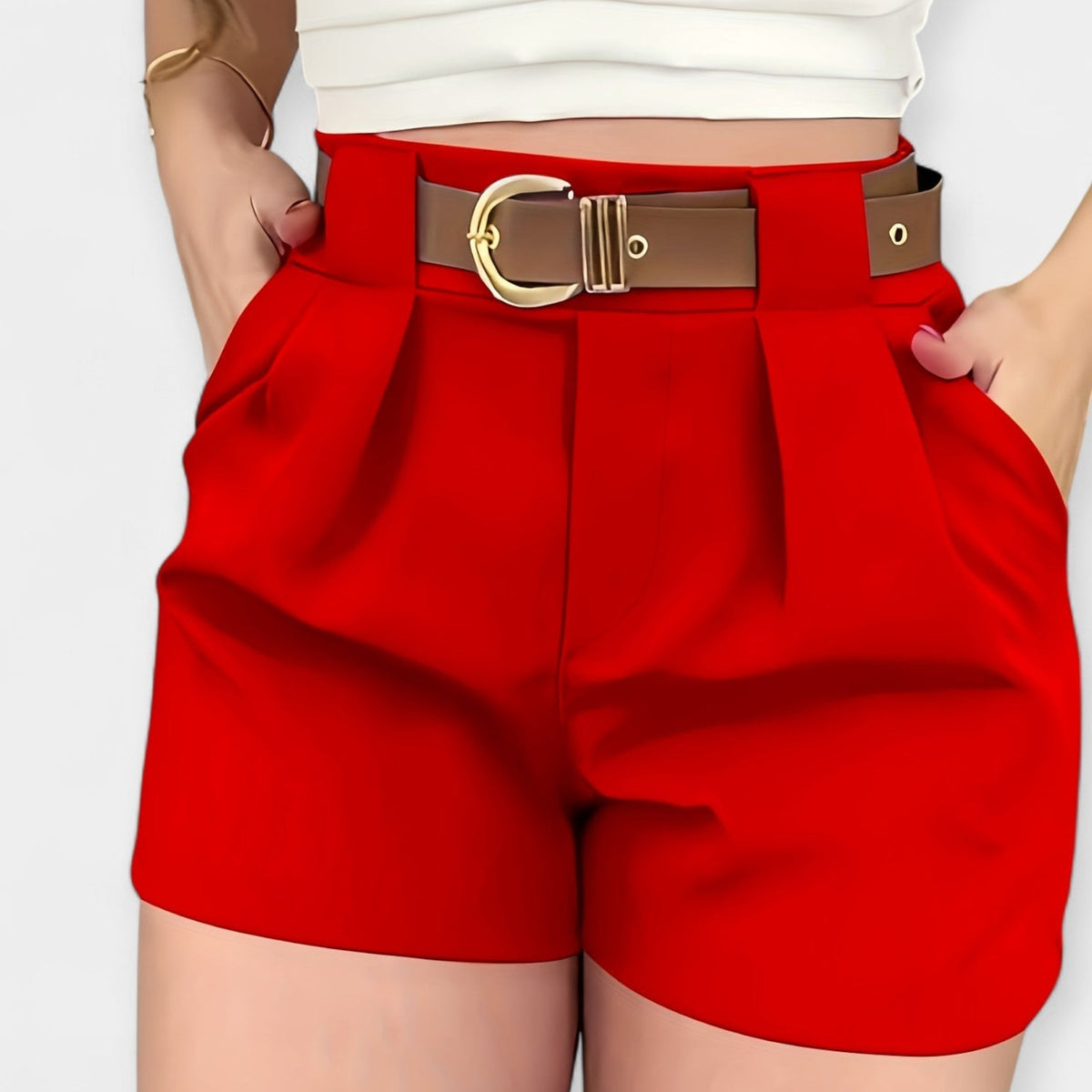 Mix | Falda-Short Cintura Alta