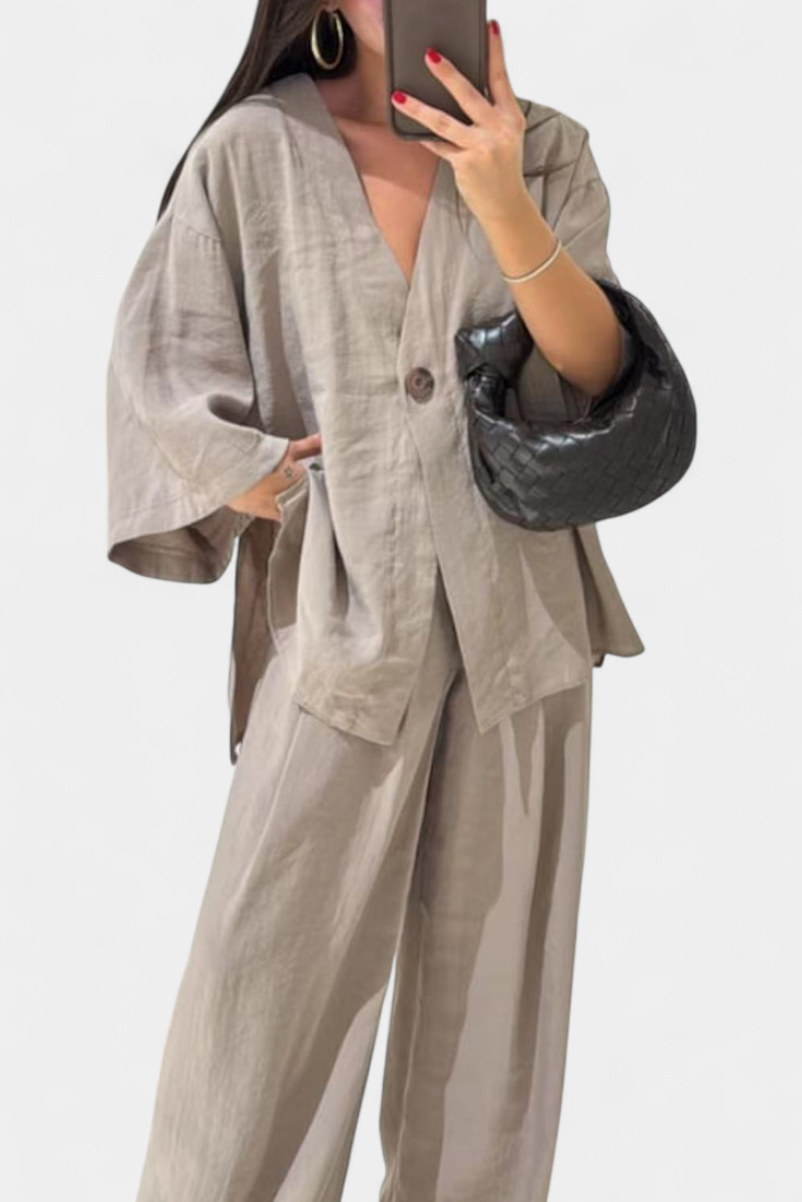Eli | Conjunto Oversize Cuello V