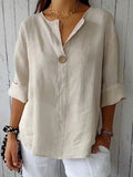 Lucía María | Blusa Casual con Escote en V