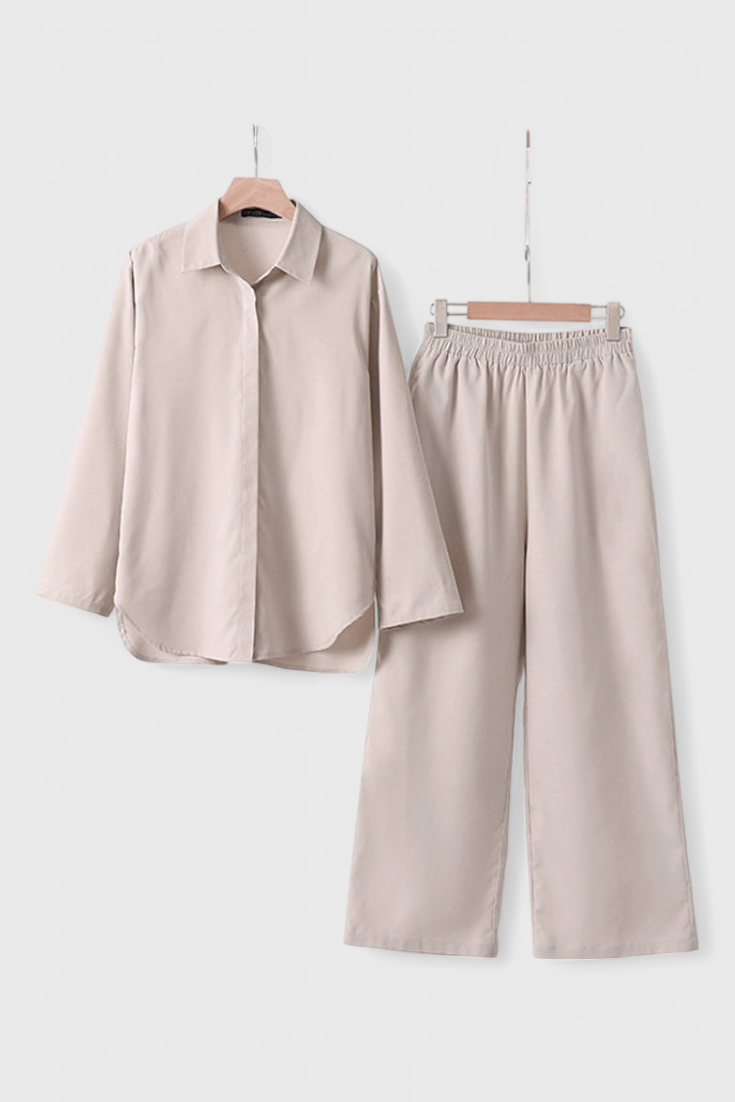 Skye | Conjunto Lino y Algodón Relajado