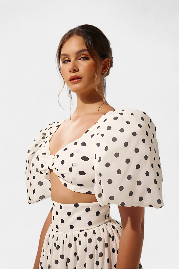 Sherine | Conjunto Falda de Lunares