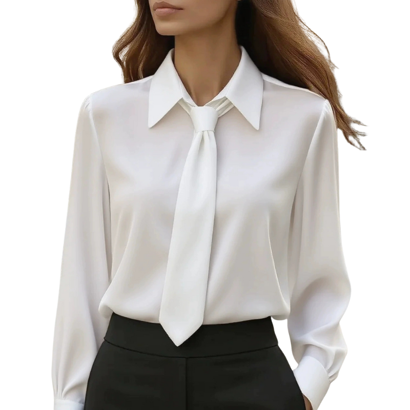 Liliana | Camisa con Detalle de Lazo