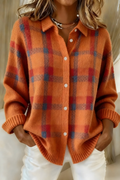 Tesa Camisa de Punto a Cuadros