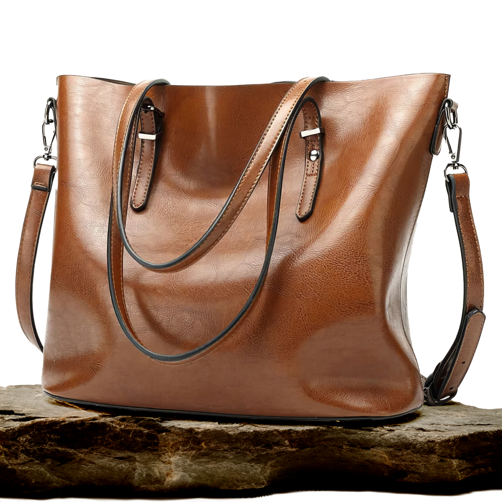 Rosa Ana | Bolso de Mano Vintage de Piel