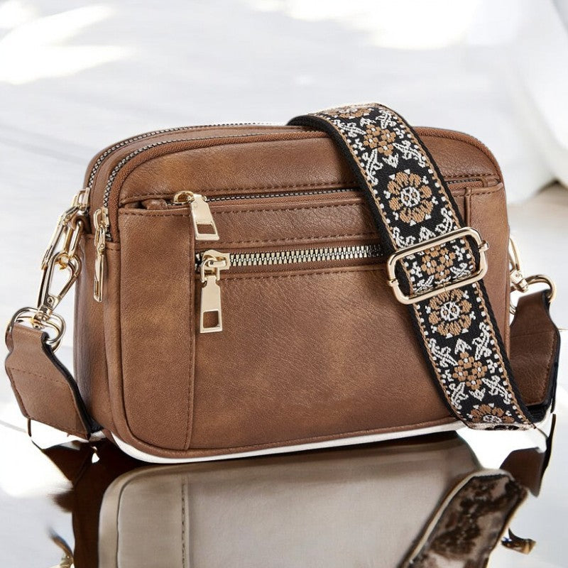 Elena | Bolso de Hombro de Piel