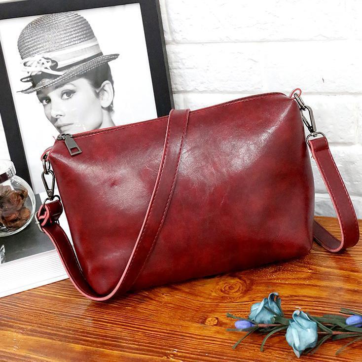 Aida | Conjunto de 4 Bolsos de Cuero Vintage