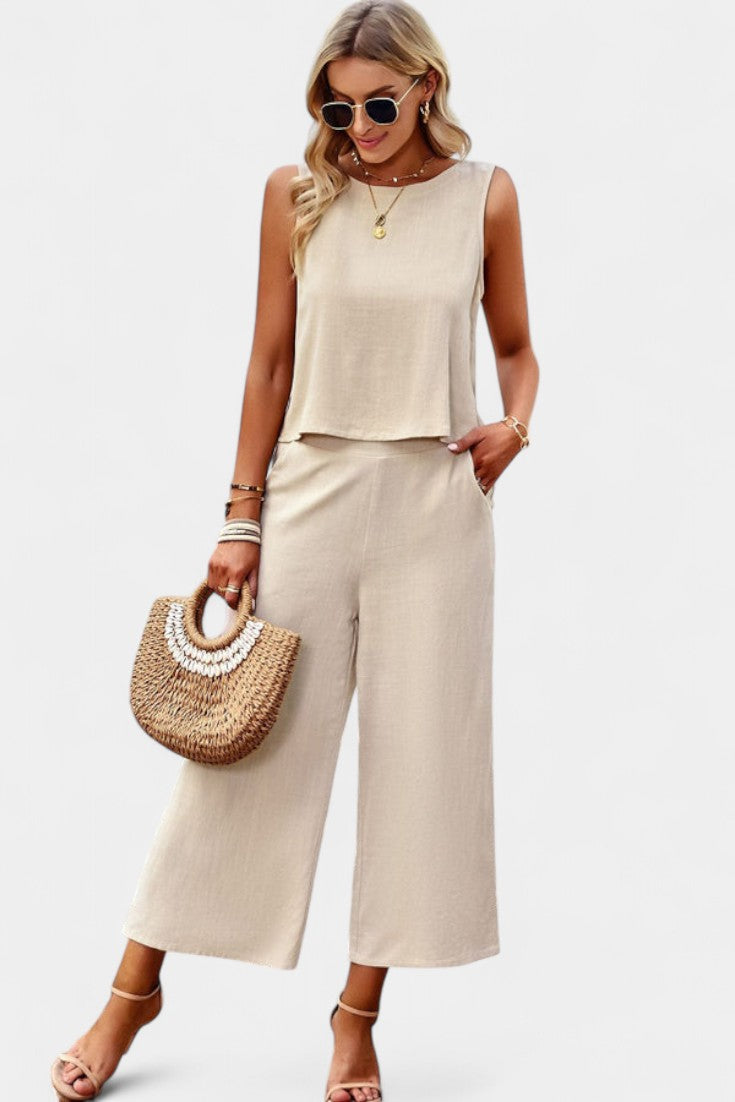 Lavinia | Conjunto Boho Top y Shorts
