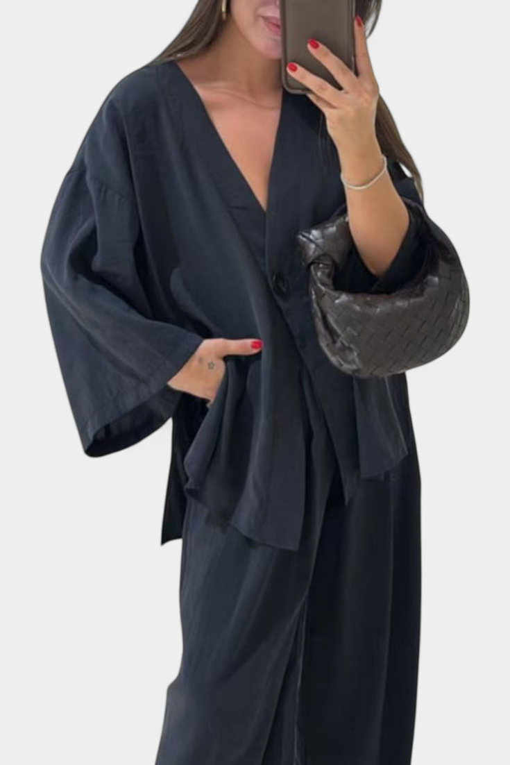 Eli | Conjunto Oversize Cuello V