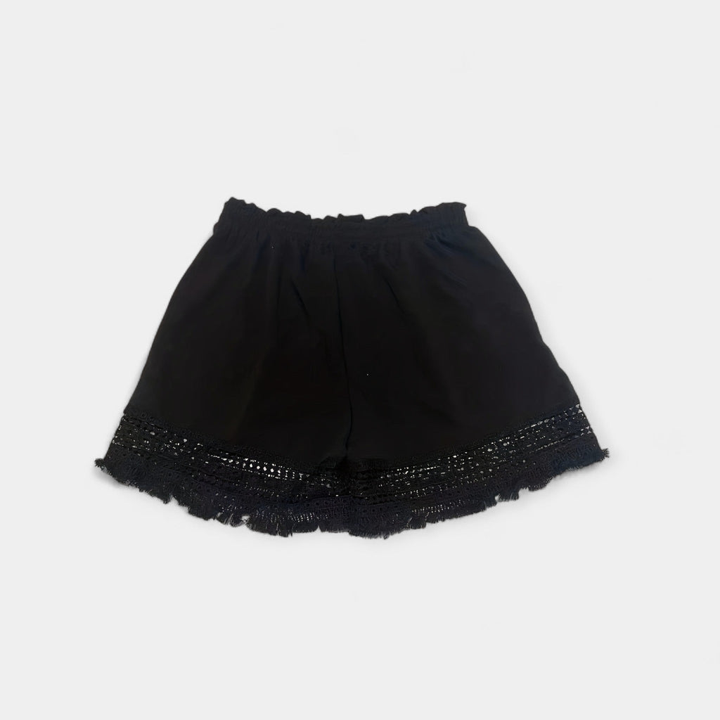 Shorts con encaje
