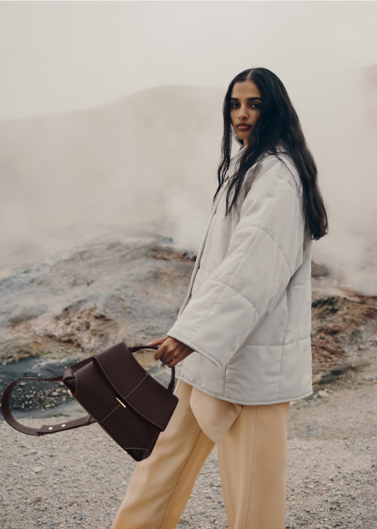 Leocadia | Bolso Texturado Ébano
