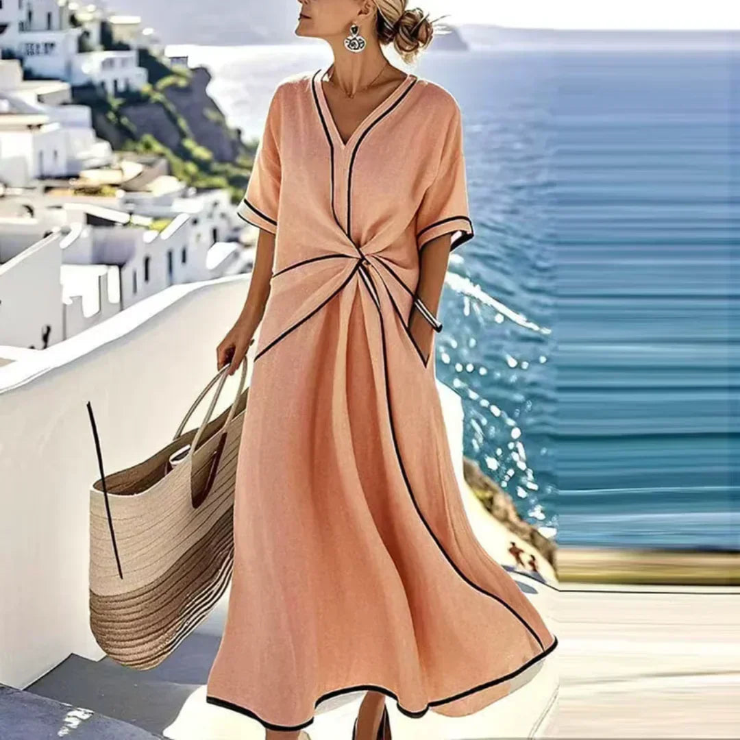 Santorini | Vestido Fluido Favorecedor