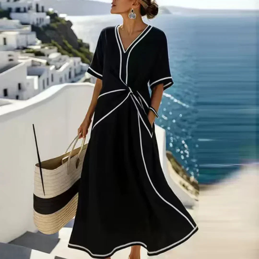 Santorini | Vestido Fluido Favorecedor