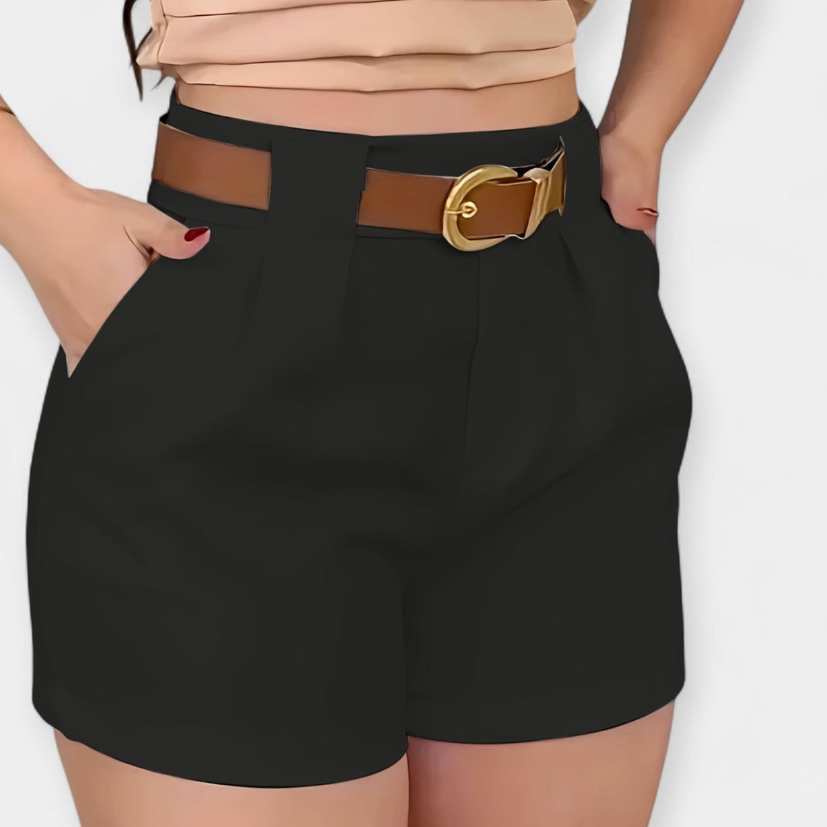 Mix | Falda-Short Cintura Alta