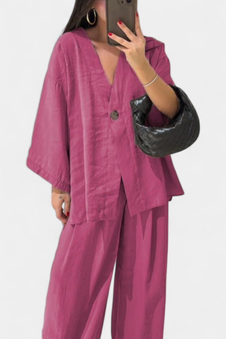 Eli | Conjunto Oversize Cuello V