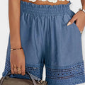 Shorts con encaje