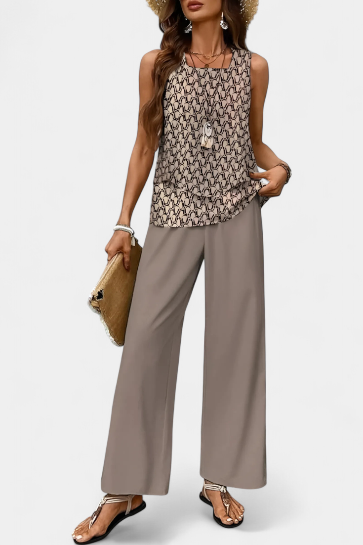 Martina | Conjunto Boho Estampado