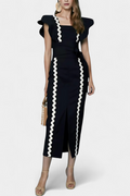 Fabiana | Top Elegante con Volantes