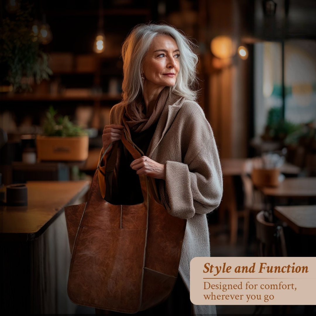 Vicenta | Tote de Piel con Mucho Encanto