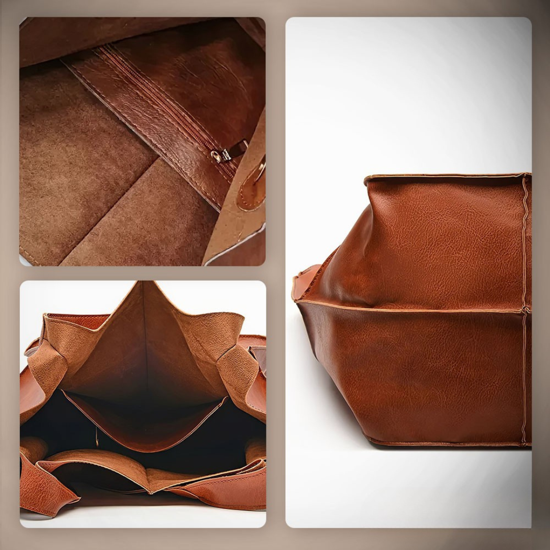 Vicenta | Tote de Piel con Mucho Encanto