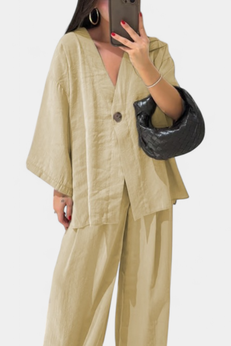 Eli | Conjunto Oversize Cuello V