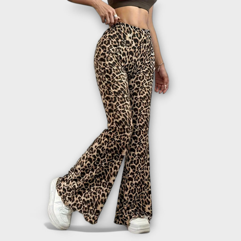 Leo | Pantalones Bootcut Leopardo