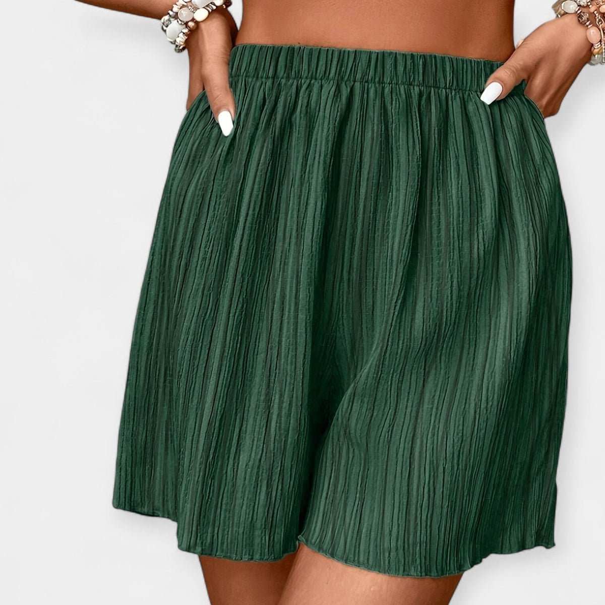 Pleat | Shorts Plisados