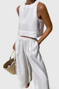 Avelina | Conjunto Minimalista Algodón y Lino