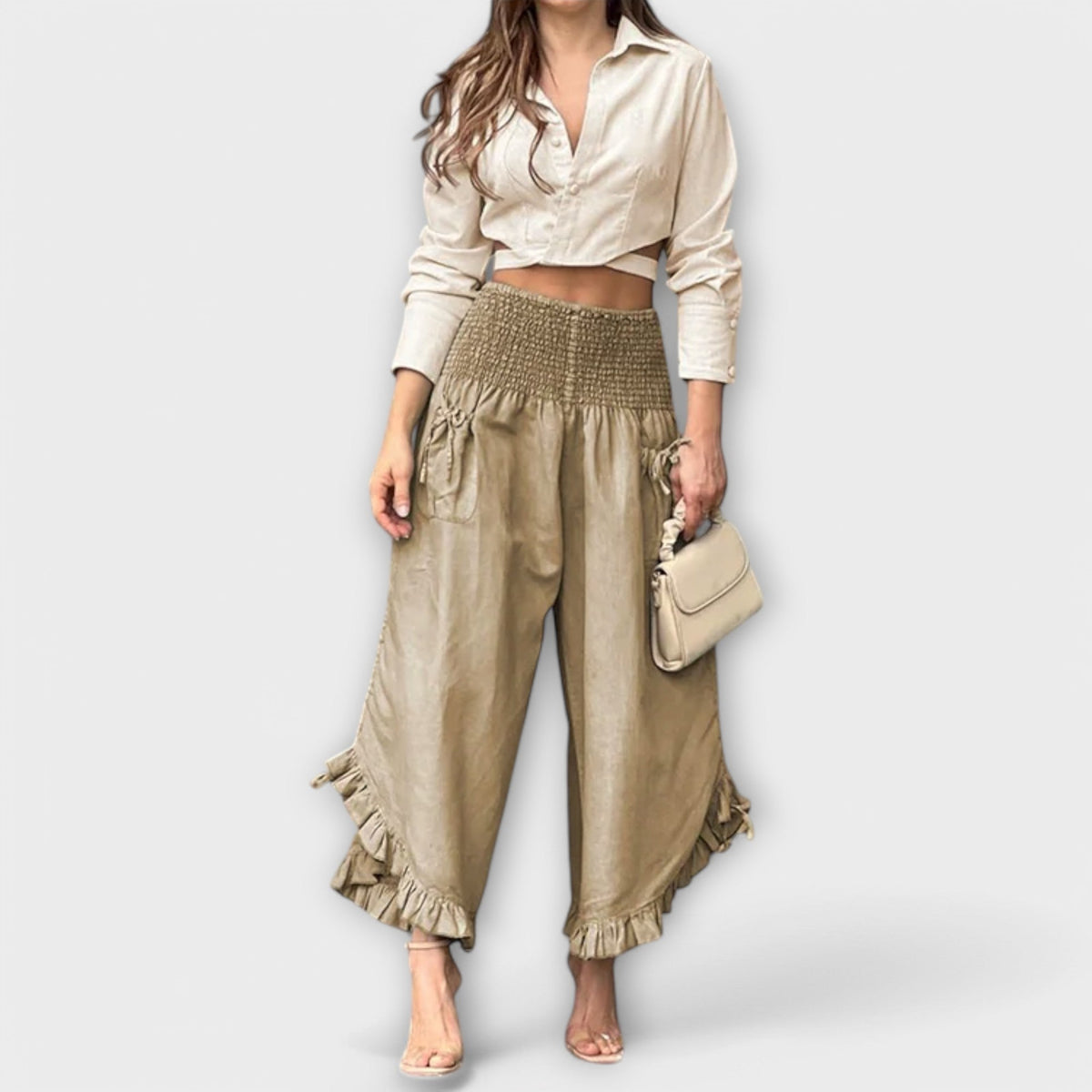 Jaya | Pantalones de Lino Holgados