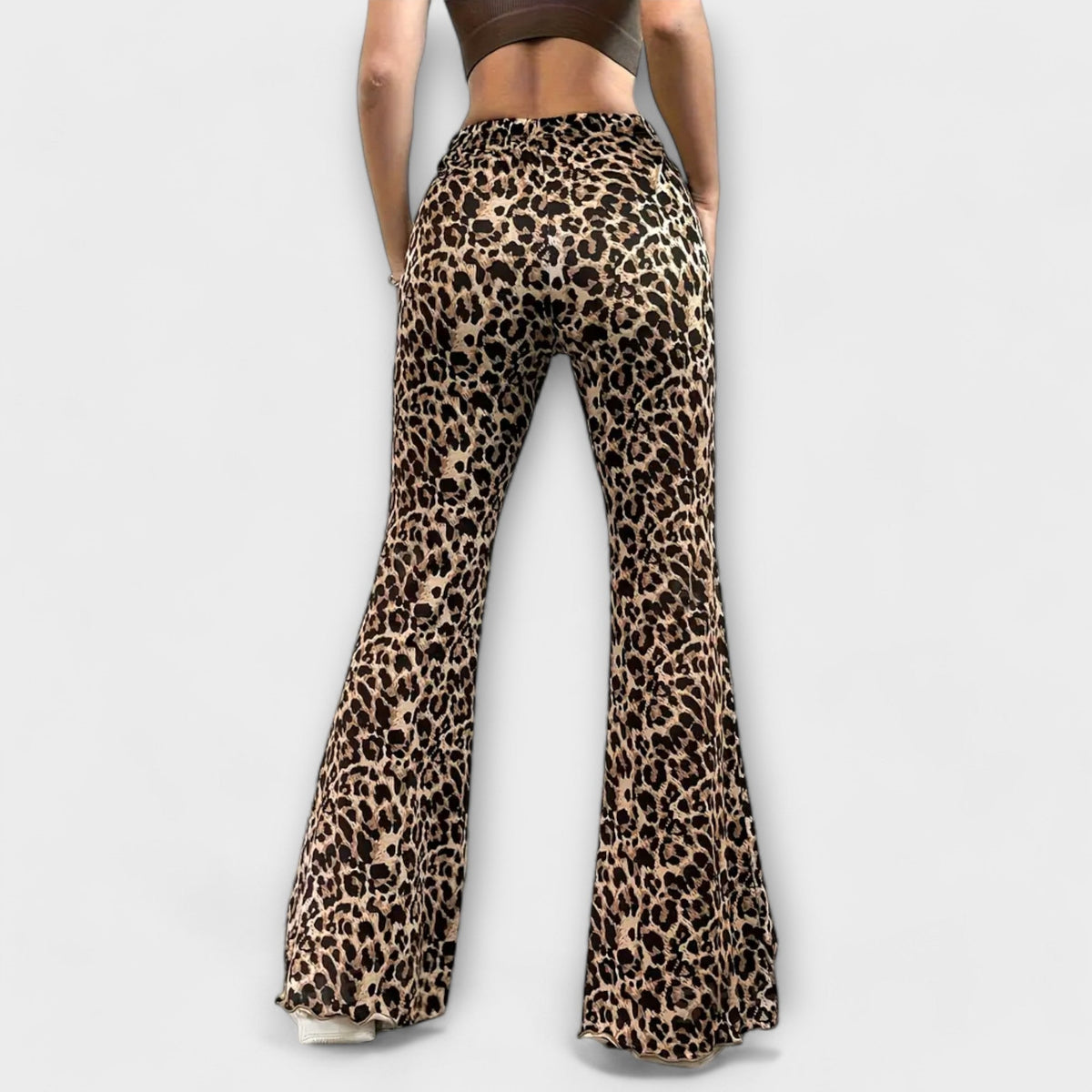 Leo | Pantalones Bootcut Leopardo
