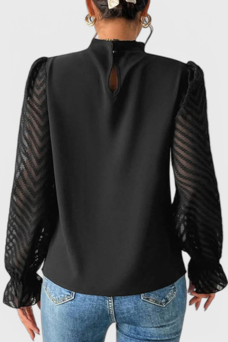 Helga | Blusa Náutica Manga Larga