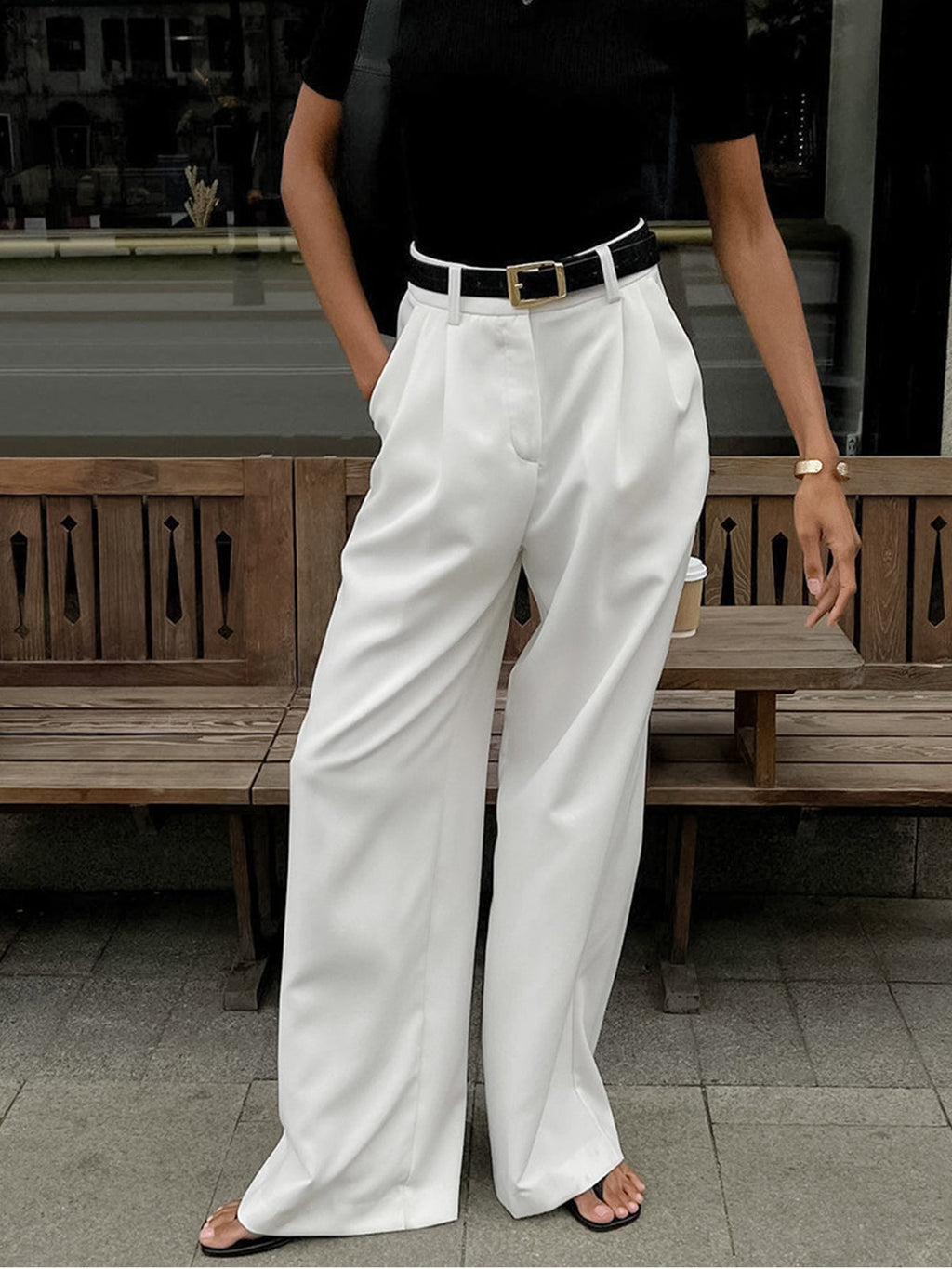 Renata | Pantalones Anchos