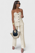 Paesha | Conjunto Relajado Pierna Ancha