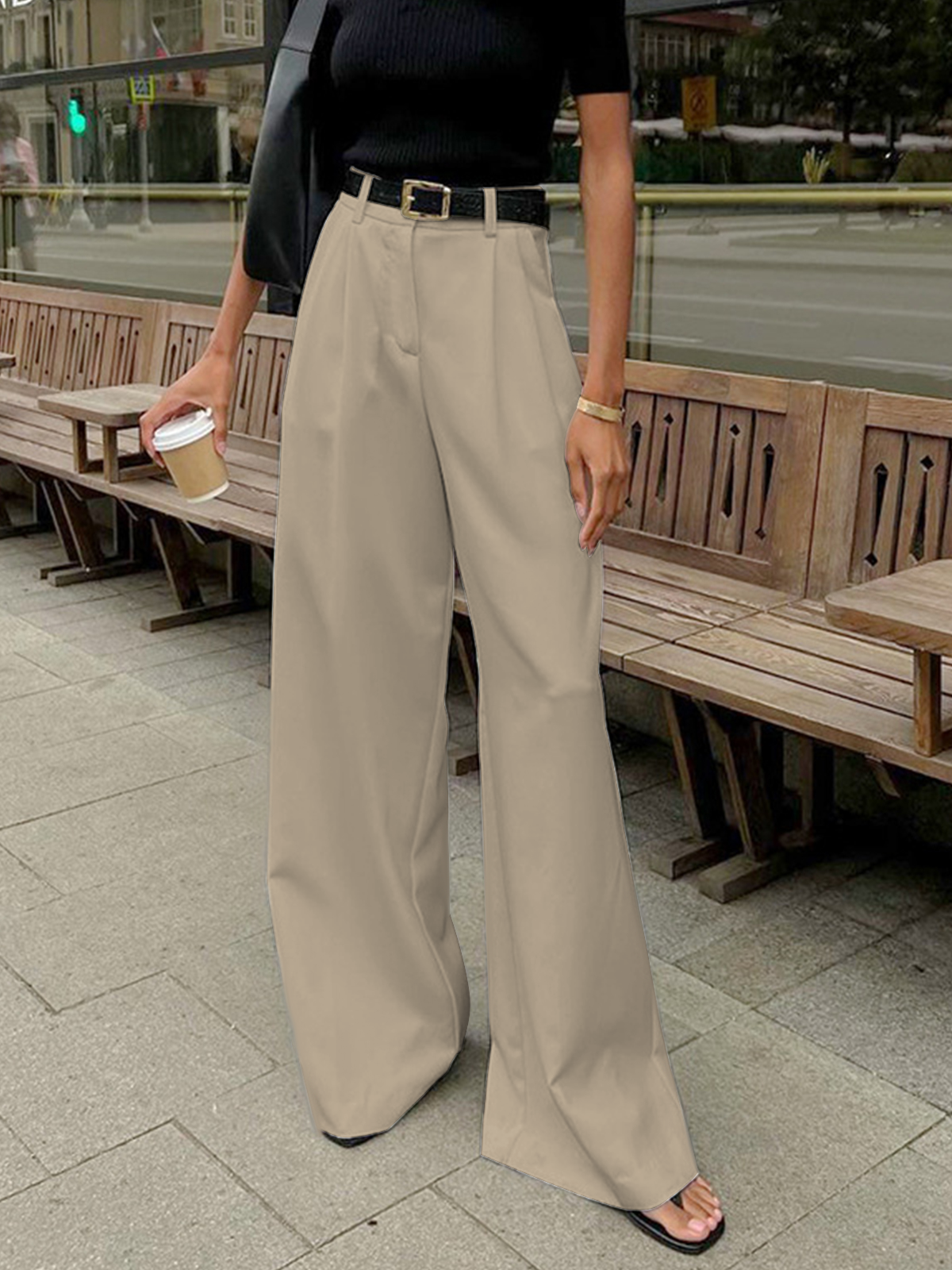 Renata | Pantalones Anchos
