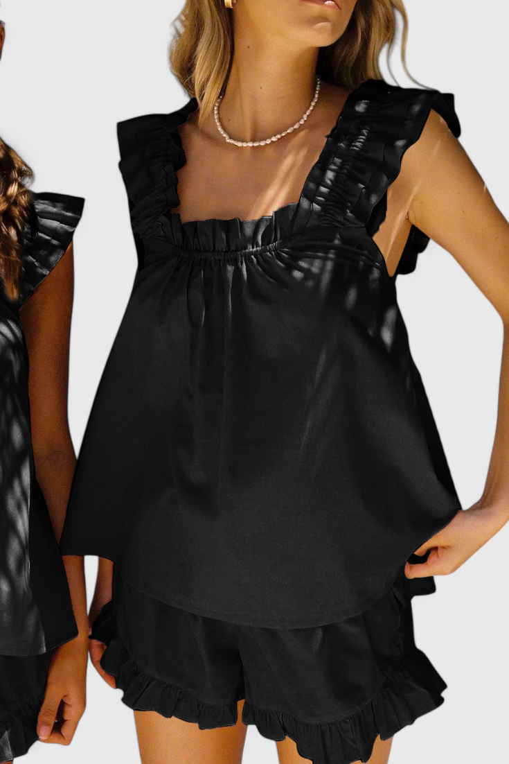 Victoria | Conjunto Lounge con Volantes
