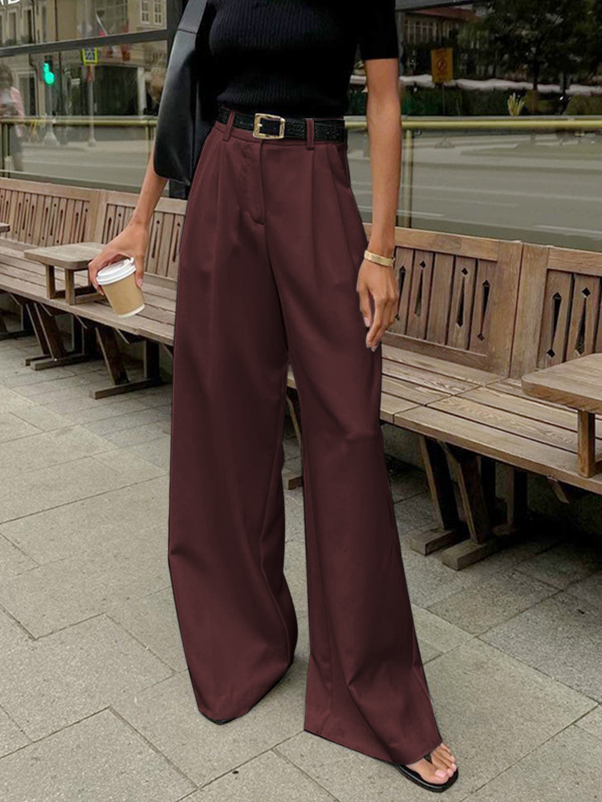 Renata | Pantalones Anchos