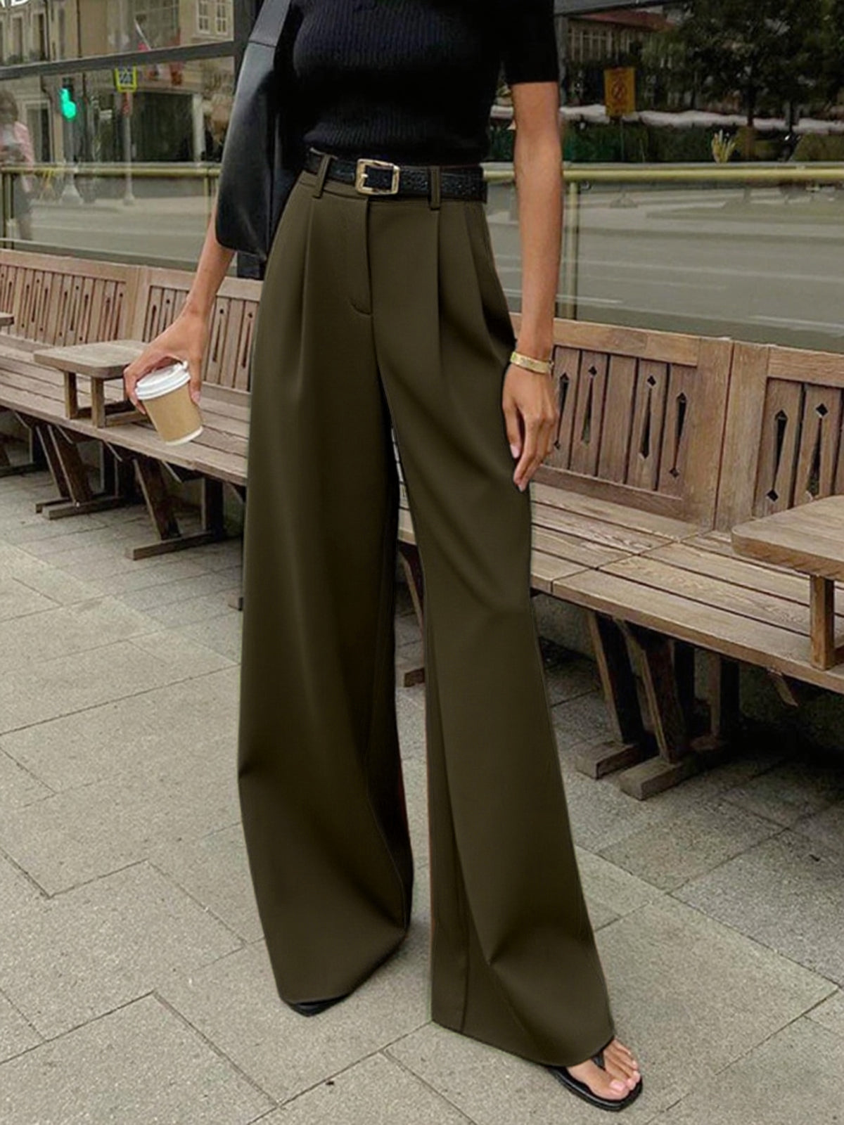 Renata | Pantalones Anchos