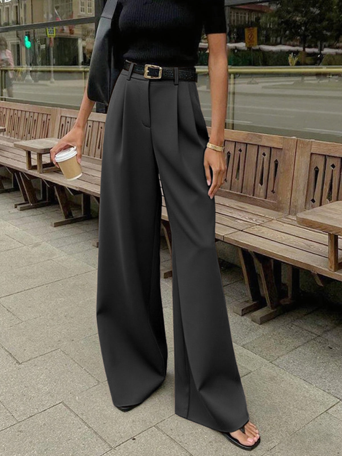 Renata | Pantalones Anchos