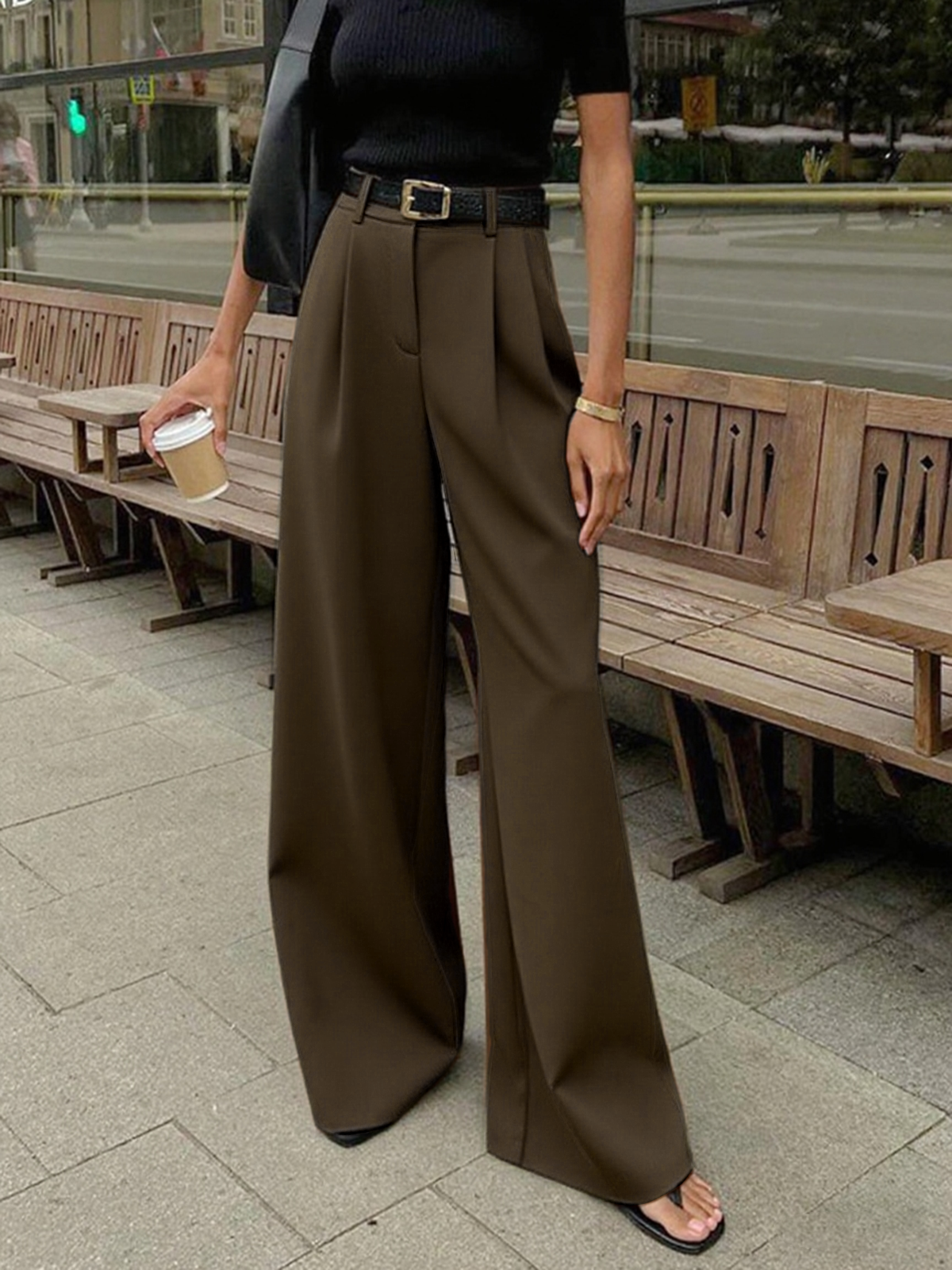 Renata | Pantalones Anchos
