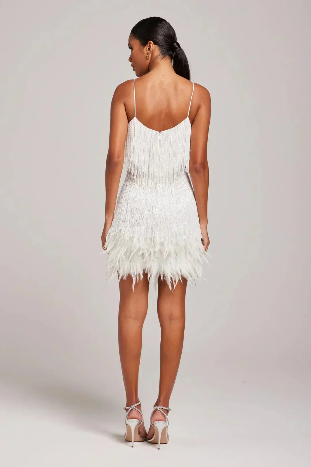 Alicia | Mini Vestido con Plumas