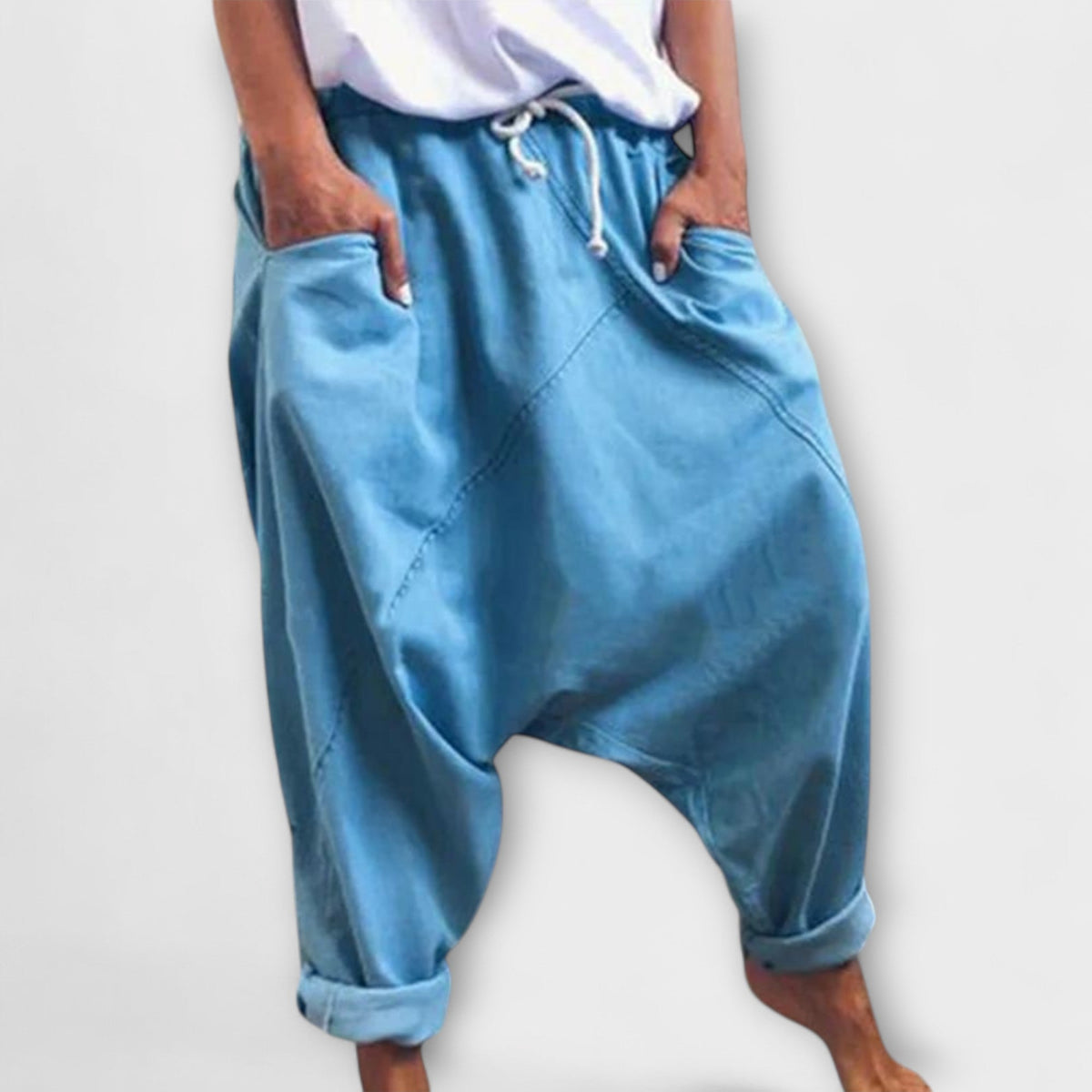 Hara | Pantalones Harem con Cordón