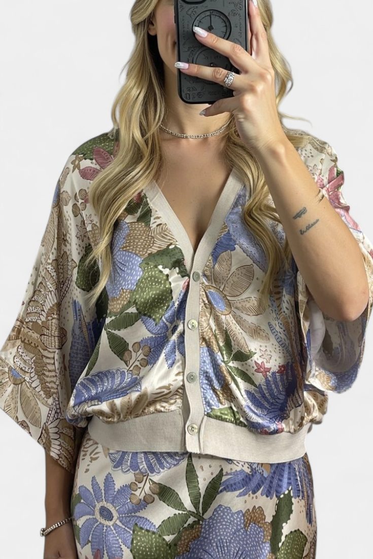 Shae | Conjunto Falda Cola de Pez Floral
