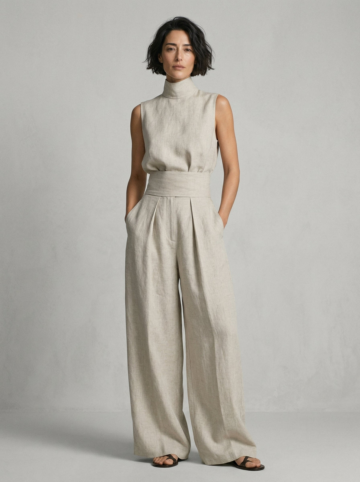 Nuria | Conjunto Minimalista Sin Mangas