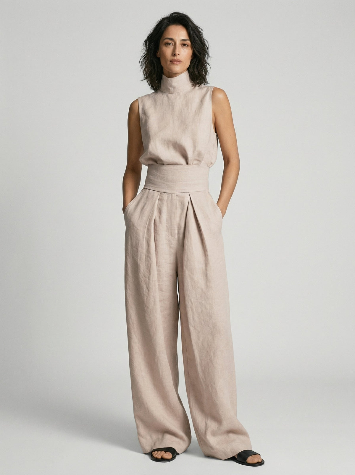 Nuria | Conjunto Minimalista Sin Mangas