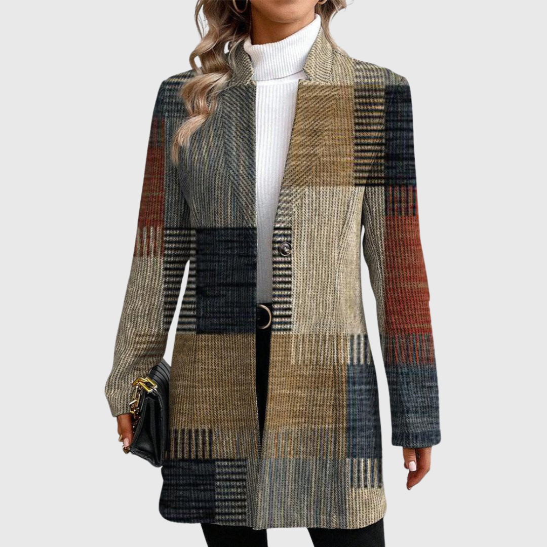 Nerea | Blazer con Estampado Elegante