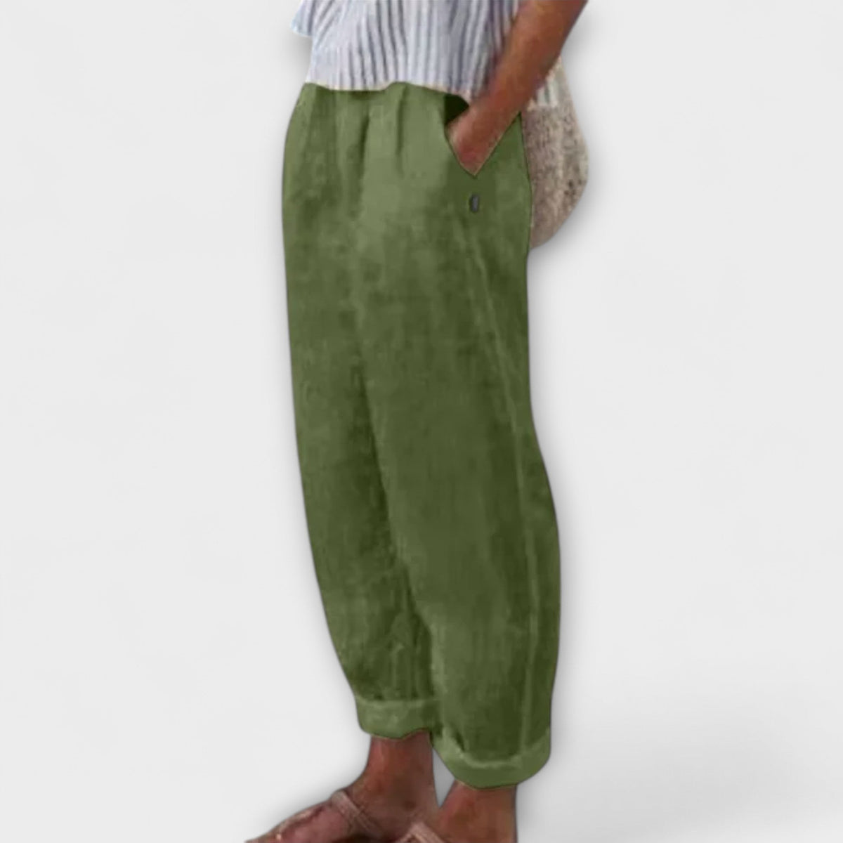 Clara | Pantalones Cintura Suave