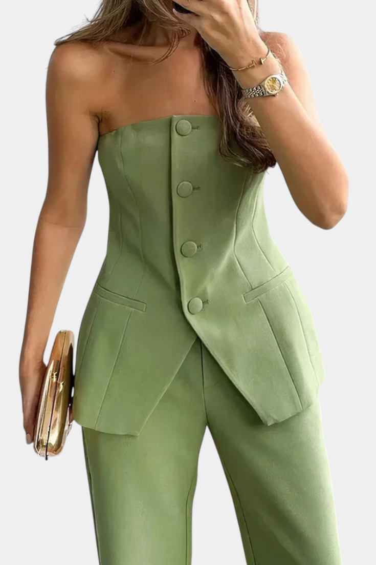 Ekaterina | Conjunto Top Tubo Minimalista
