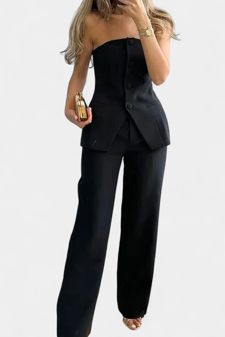 Ekaterina | Conjunto Top Tubo Minimalista