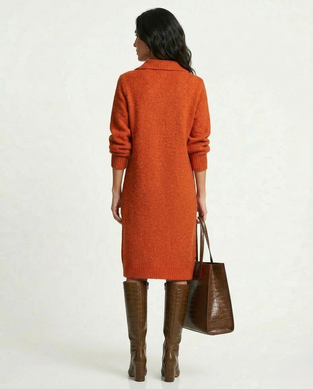 Vestido Polo Terracota