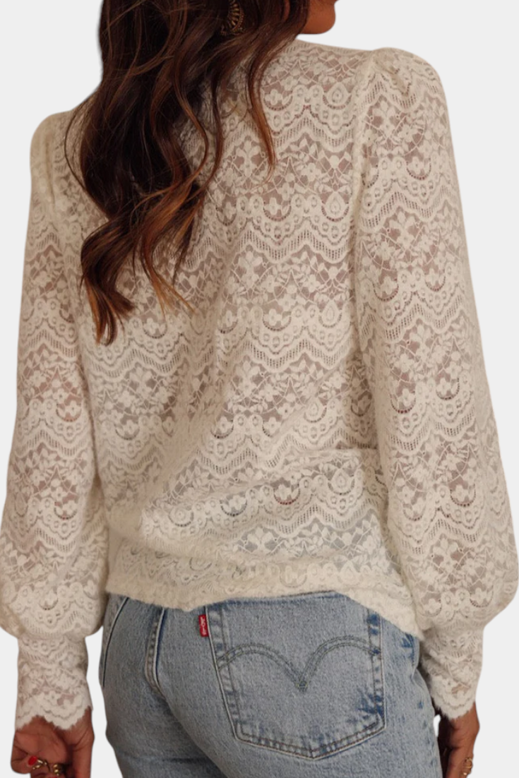 Solaine | Blusa de Encaje